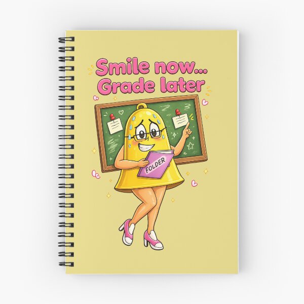 Item preview, Smile Now, Grade Later – Funny Teacher Quote for Educators designed and sold by Classroom Crew Studio.