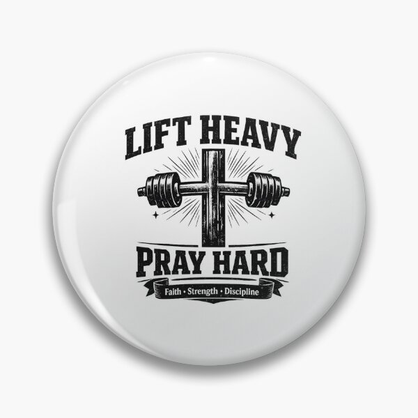 Item preview, Lift Heavy Pray Hard  designed and sold by Obinne.
