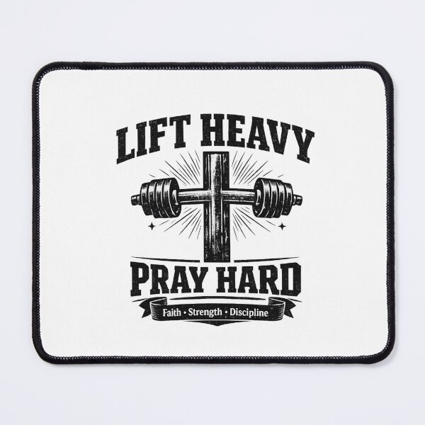 Item preview, Lift Heavy Pray Hard designed and sold by Obinne.