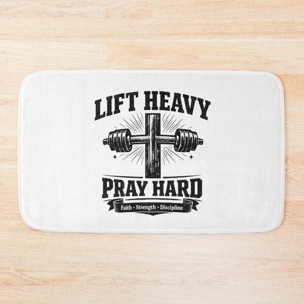 Item preview, Lift Heavy Pray Hard  designed and sold by Obinne.