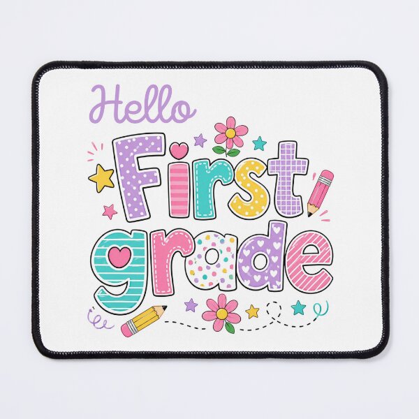 Item preview, Hello First Grade – Cute Colorful First Grader Back to School Design designed and sold by PalleteCreation.