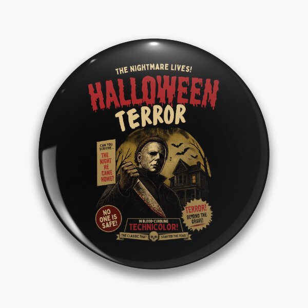 Item preview, Vintage Horror Halloween Tee | Retro Spooky Nightmare Lives designed and sold by DesignsForThee.