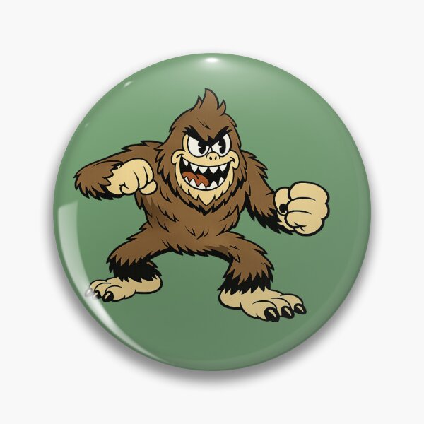 Item preview, Sasquatch Smash – Vintage Bigfoot Monster designed and sold by Ghostly-Outlaws.