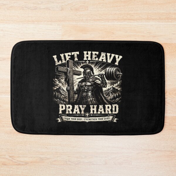 Item preview, Lift Heavy Pray Hard  designed and sold by Obinne.
