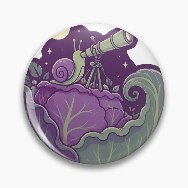 Item preview, Cabbage Observatory Snail designed and sold by GraphycoPublish.