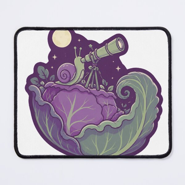 Item preview, Cabbage Observatory Snail designed and sold by GraphycoPublish.