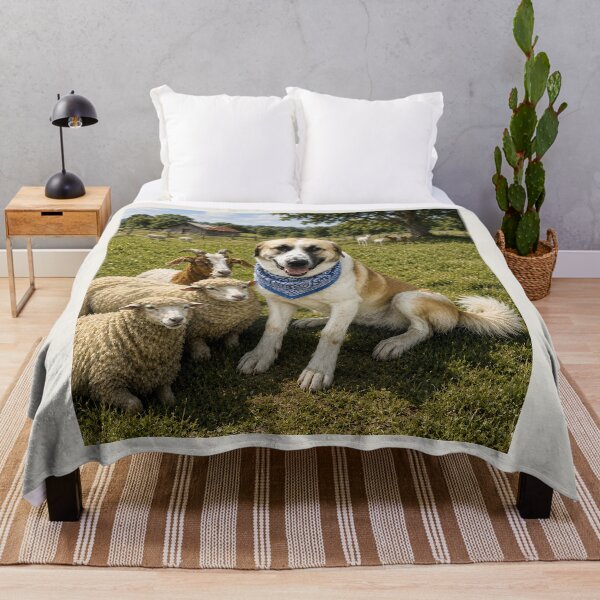 Item preview, Anatolian Shepherd Livestock Guardian Dog Farm Photo Print designed and sold by RescueHeart10.