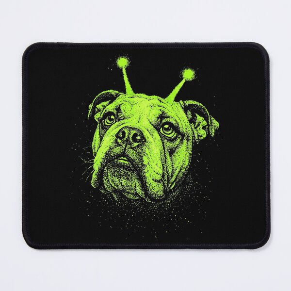 Item preview, Y2K Alien Bulldog Halloween Dog Costume designed and sold by d247.