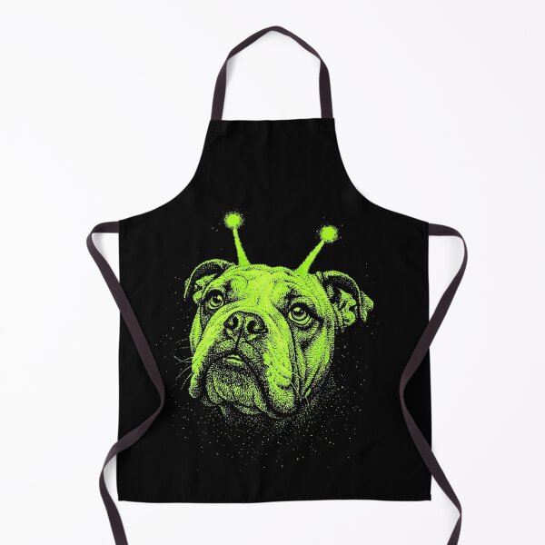 Item preview, Y2K Alien Bulldog Halloween Dog Costume designed and sold by d247.