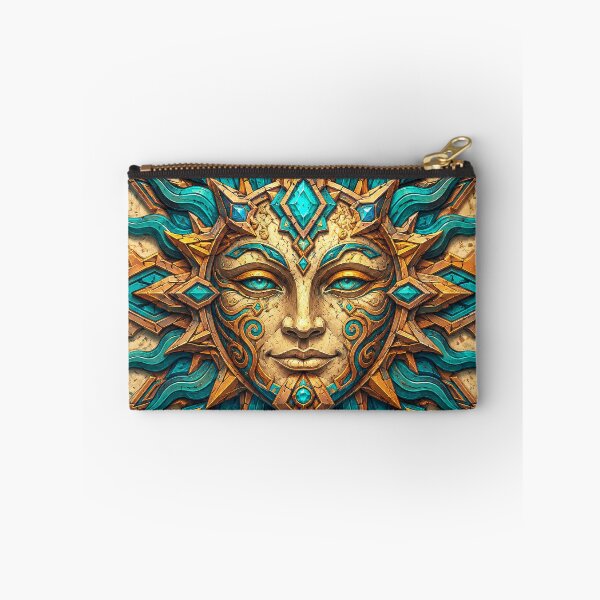 Item preview, Layered Geometric Turquoise Gemstone Sun designed and sold by scicilysimonee.