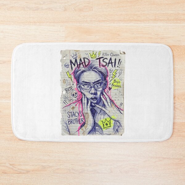 Item preview, Mad tsai music album cover art typography designed and sold by ARTeez⭐️⭐️⭐️⭐️⭐️.