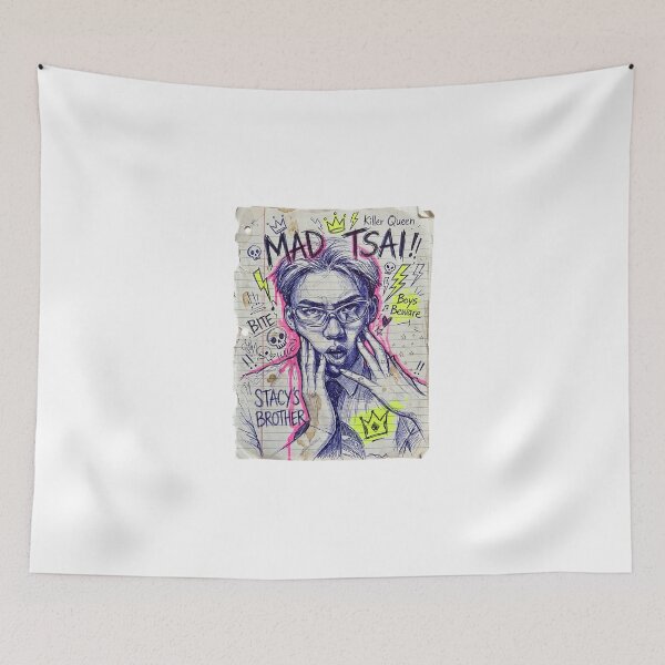 Item preview, Mad tsai music album cover art typography designed and sold by ARTeez⭐️⭐️⭐️⭐️⭐️.