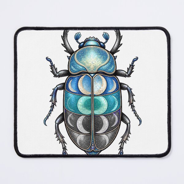 Item preview, Opalescent Lunar Beetle designed and sold by GraphycoPublish.