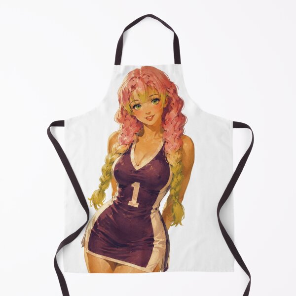 Item preview, Pink Haired Anime Warrior Pin Up | Vintage Japanese Fantasy Girl designed and sold by Cosplayvintage.