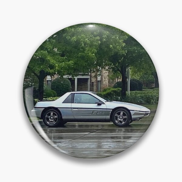 Item preview, Silver PONTIAC FIERO 1980s Sporty Car Gift designed and sold by trixie666.