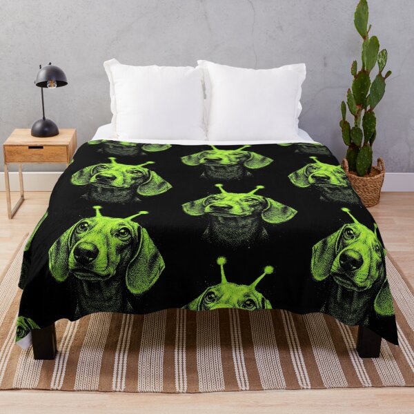 Item preview, Y2K Alien Dog Halloween Spooky Extraterrestrial designed and sold by d247.
