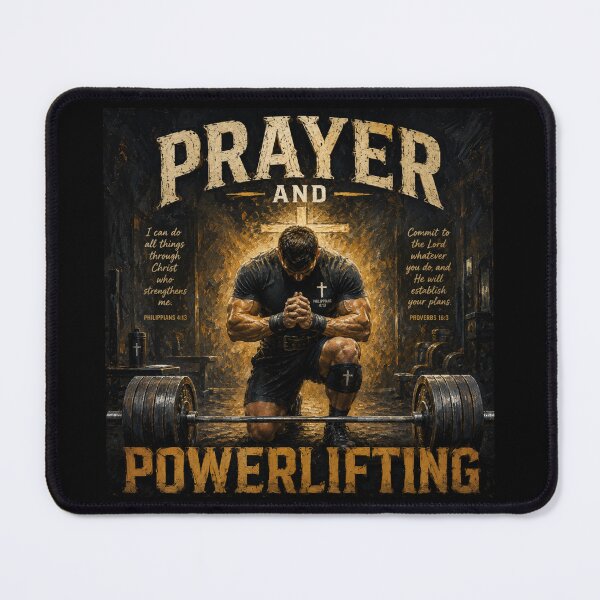 Item preview, PRAYER AND POWERLIFTING designed and sold by Obinne.