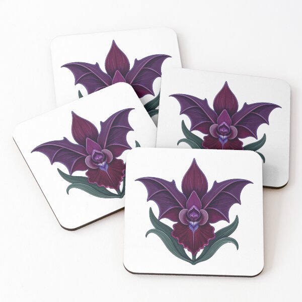 Item preview, Deep Plum Bat Orchid designed and sold by GraphycoPublish.