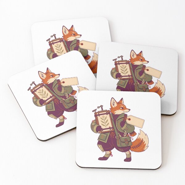 Item preview, Fox Botanist Field Card designed and sold by GraphycoPublish.