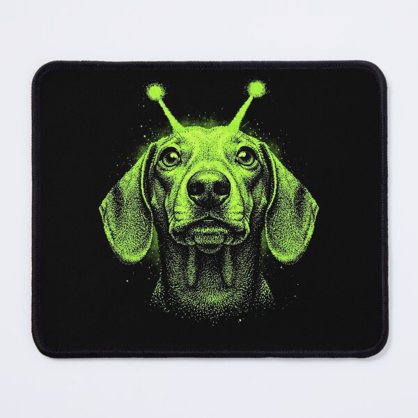 Item preview, Y2K Alien Dog Halloween Spooky Extraterrestrial Pup designed and sold by d247.