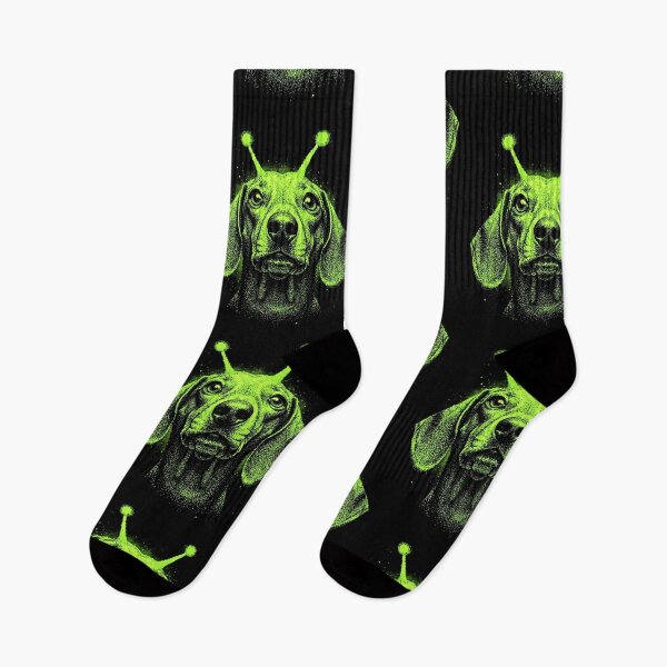 Item preview, Y2K Alien Dog Halloween Spooky Extraterrestrial Pup designed and sold by d247.