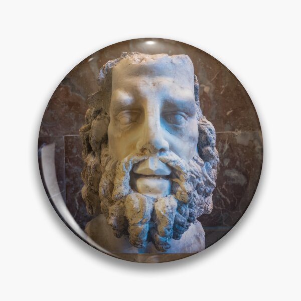 Item preview, Louvre Sculpture Paris - Bust of a Bearded Man designed and sold by missioncreek.