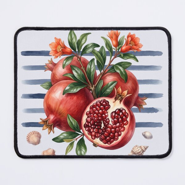 Item preview, Capri Harvest – Pomegranate Mediterranean Design designed and sold by Sea Gem.