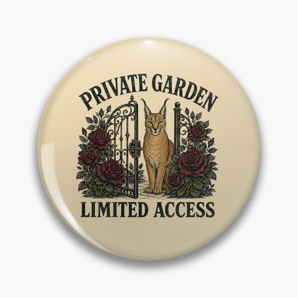 Item preview, Private Garden Caracal: Limited Access designed and sold by LubelskArt.