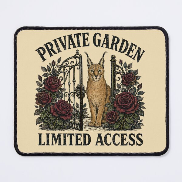 Item preview, Private Garden Caracal: Limited Access designed and sold by LubelskArt.