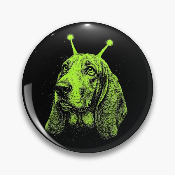 Item preview, Y2K Alien Dog Halloween Space Hound designed and sold by d247.