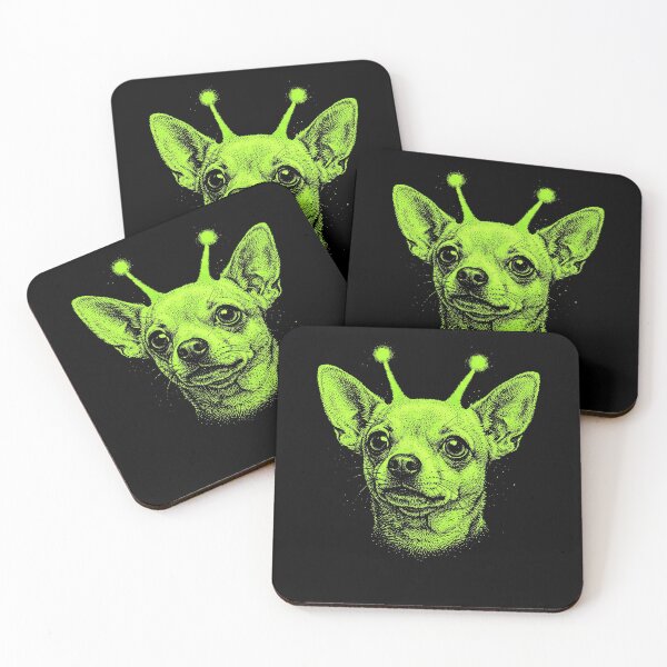 Item preview, Y2K Alien Chihuahua Halloween Dog Costume designed and sold by d247.