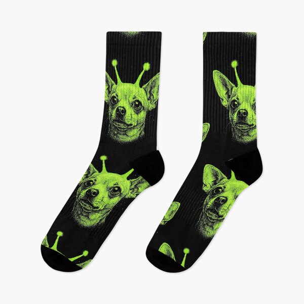 Item preview, Y2K Alien Chihuahua Halloween Dog Costume designed and sold by d247.