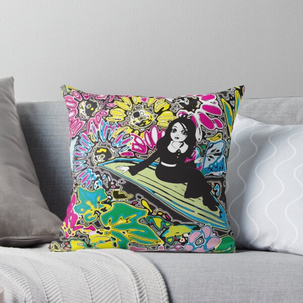 Item preview, Pop Art Doll in Her Abstract Fantasy Garden designed and sold by cremedecolor.