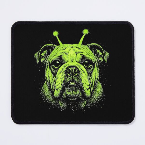 Item preview, Y2K Alien Bulldog Halloween Dog Costume designed and sold by d247.