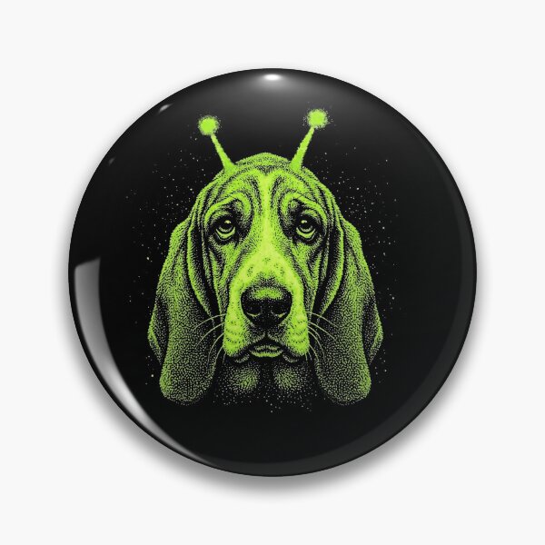Item preview, Y2K Alien Dog Halloween Hound Extraterrestrial designed and sold by d247.