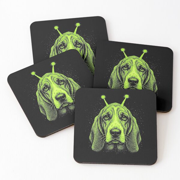 Item preview, Y2K Alien Dog Halloween Hound Extraterrestrial designed and sold by d247.