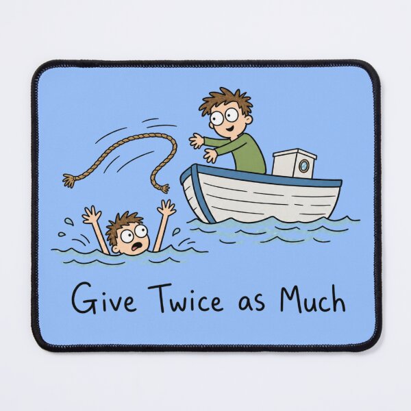 Item preview, Give Twice as Much designed and sold by ShindigiddyDog.