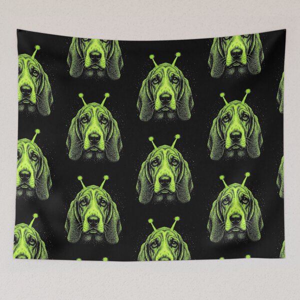 Item preview, Y2K Alien Dog Halloween Hound Extraterrestrial designed and sold by d247.