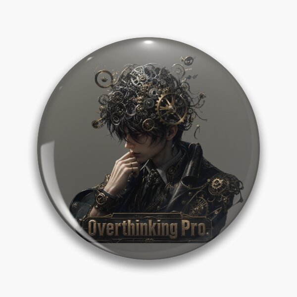 Item preview, Overthinking Pro – Psychology Student Mind Design designed and sold by ManggaeJM.