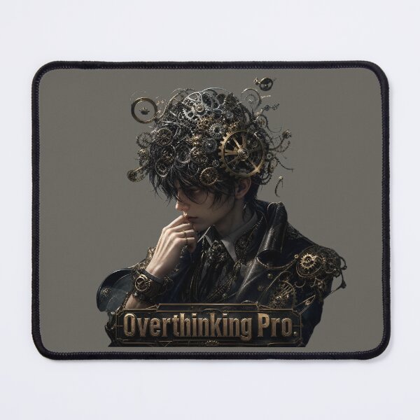 Item preview, Overthinking Pro – Psychology Student Mind Design designed and sold by ManggaeJM.