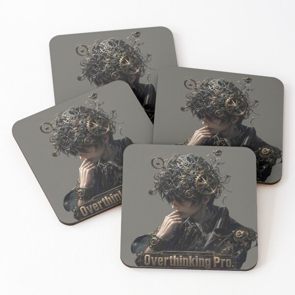 Item preview, Overthinking Pro – Psychology Student Mind Design designed and sold by ManggaeJM.
