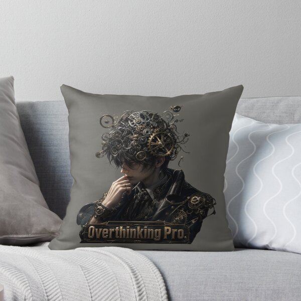 Item preview, Overthinking Pro – Psychology Student Mind Design designed and sold by ManggaeJM.