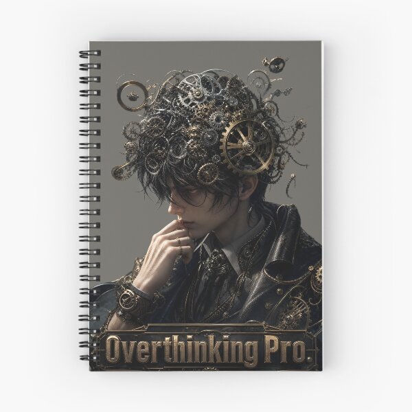 Item preview, Overthinking Pro – Psychology Student Mind Design designed and sold by ManggaeJM.