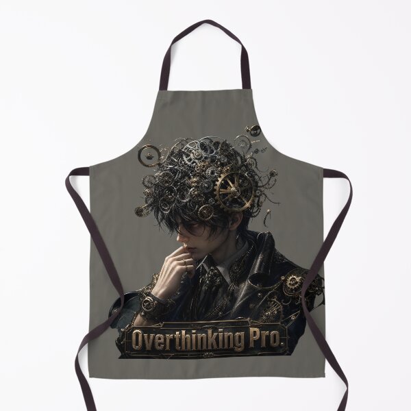 Item preview, Overthinking Pro – Psychology Student Mind Design designed and sold by ManggaeJM.