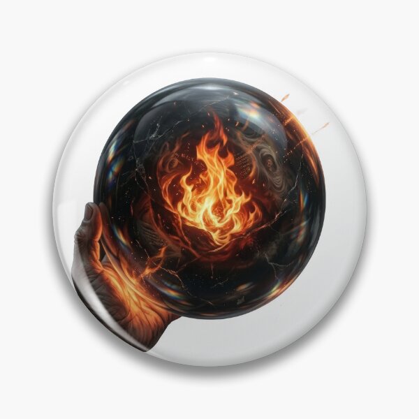 Item preview, Palantir Seeing Stone Lord of the Rings Dark Artifact designed and sold by LunaMarkos.