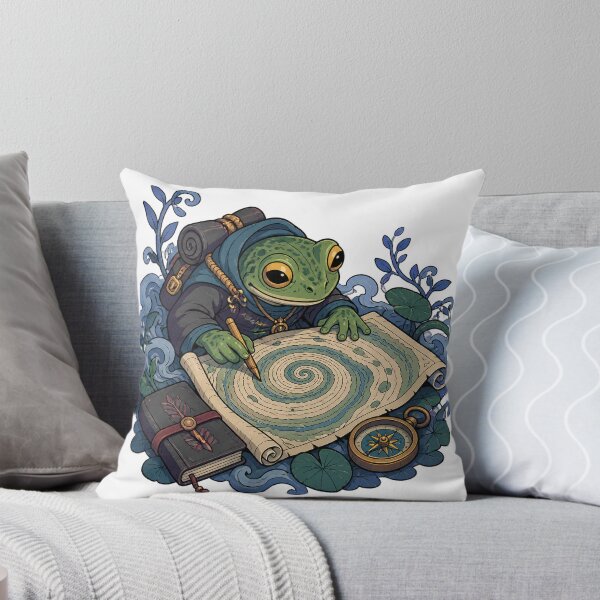 Item preview, Mystic Field Map Frog designed and sold by GraphycoPublish.