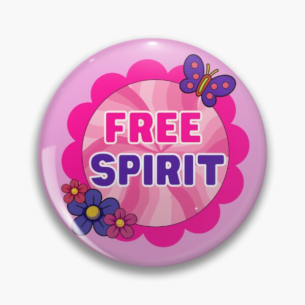 Item preview, Free Spirit designed and sold by MY COLORING DRAW.