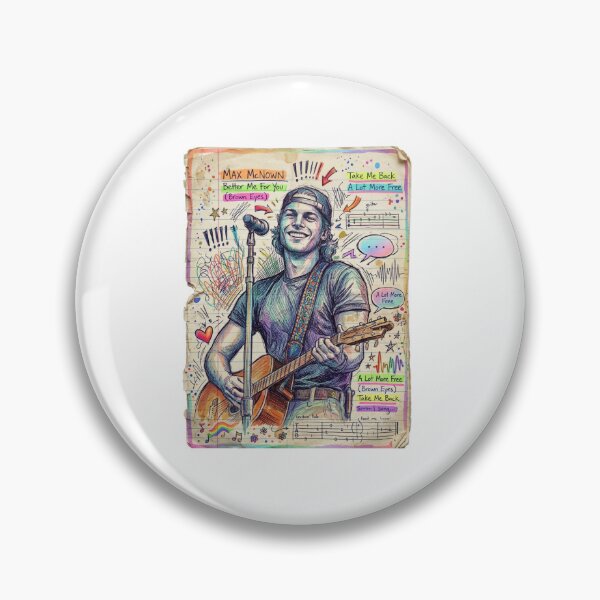 Item preview, Max mcnown music album cover art typography designed and sold by ARTeez⭐️⭐️⭐️⭐️⭐️.