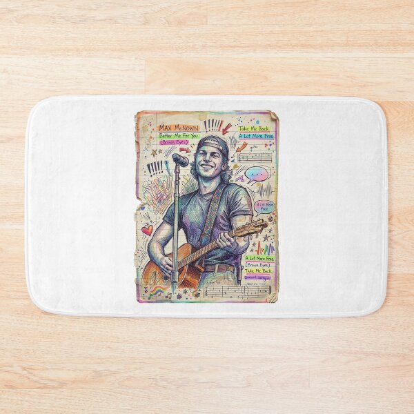 Item preview, Max mcnown music album cover art typography designed and sold by ARTeez⭐️⭐️⭐️⭐️⭐️.