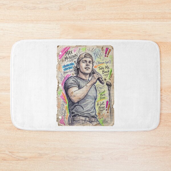 Item preview, Max mcnown music album cover art typography designed and sold by ARTeez⭐️⭐️⭐️⭐️⭐️.
